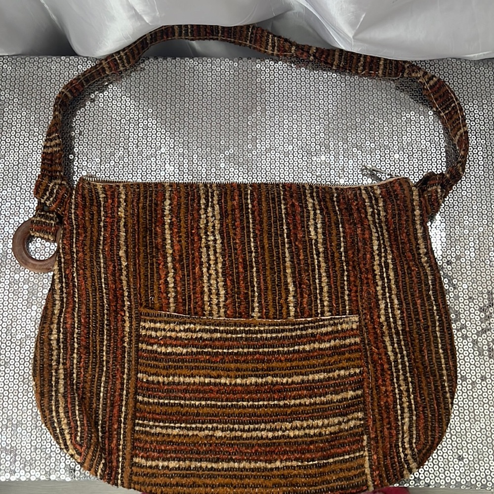 Unique Vintage Textured Bag - image 1